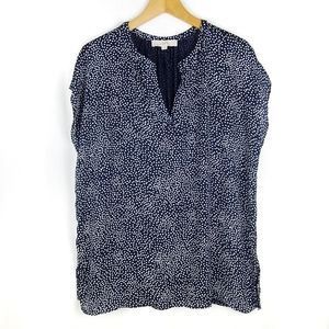 LOFT Printed Extended Shoulder Top